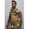 Breedwell Harnais Daycrawler Breedwell Noir-Jaune fluo